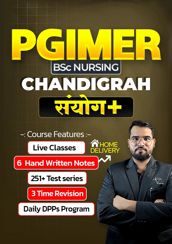 2026 SANYOG+ Batch for PGIMER BSc Nursing Chandigrah
