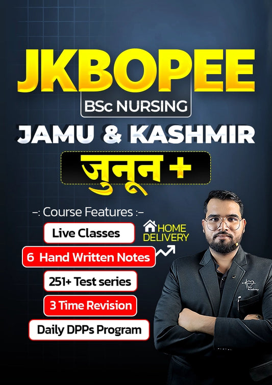 2026 JUNUN+ Batch for JKBOPEE BSc Nursing